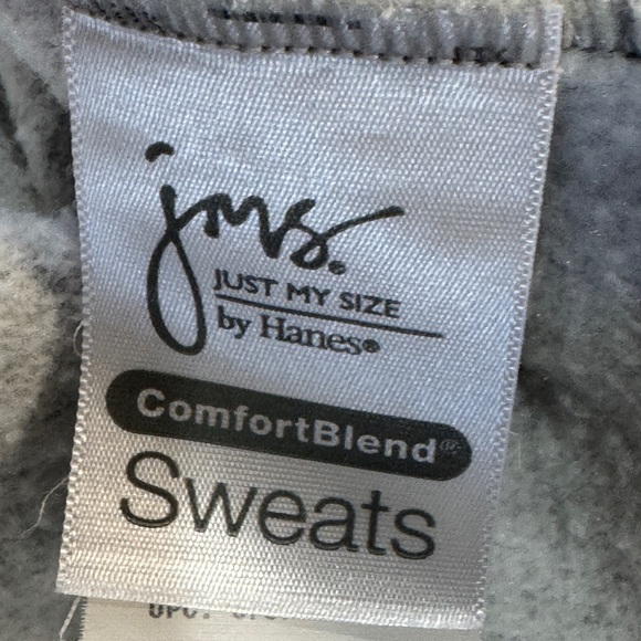 JMS Just my Size by Hanes Womens Size 5X Sweatpants Gray Wide Leg Comfy - Picture 3 of 10